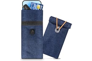 BLINGBIN Faraday Bag, RFID Signal Blocking Bag, GPS Car Key Cell Phone Signal FOB Blocker Wallet Shielding Pouch Privacy Protective Case, Car Security Protection, Anti-Theft Pouch, Anti-Tracking Anti-Spying