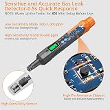 Neoteck Gas Leak Detector Portable Natural Gas Detector Audible Visual Alarm view 2