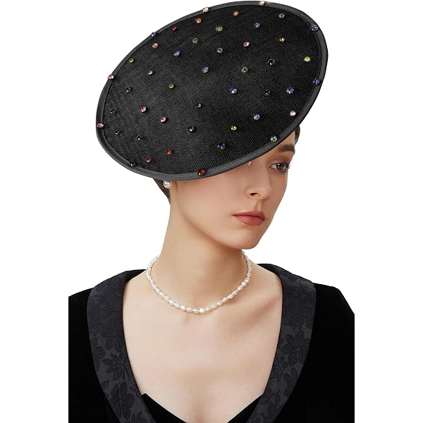 Coucoland Fascinator Hat Cocktail Tea Party Fascinator Derby  display picture 2