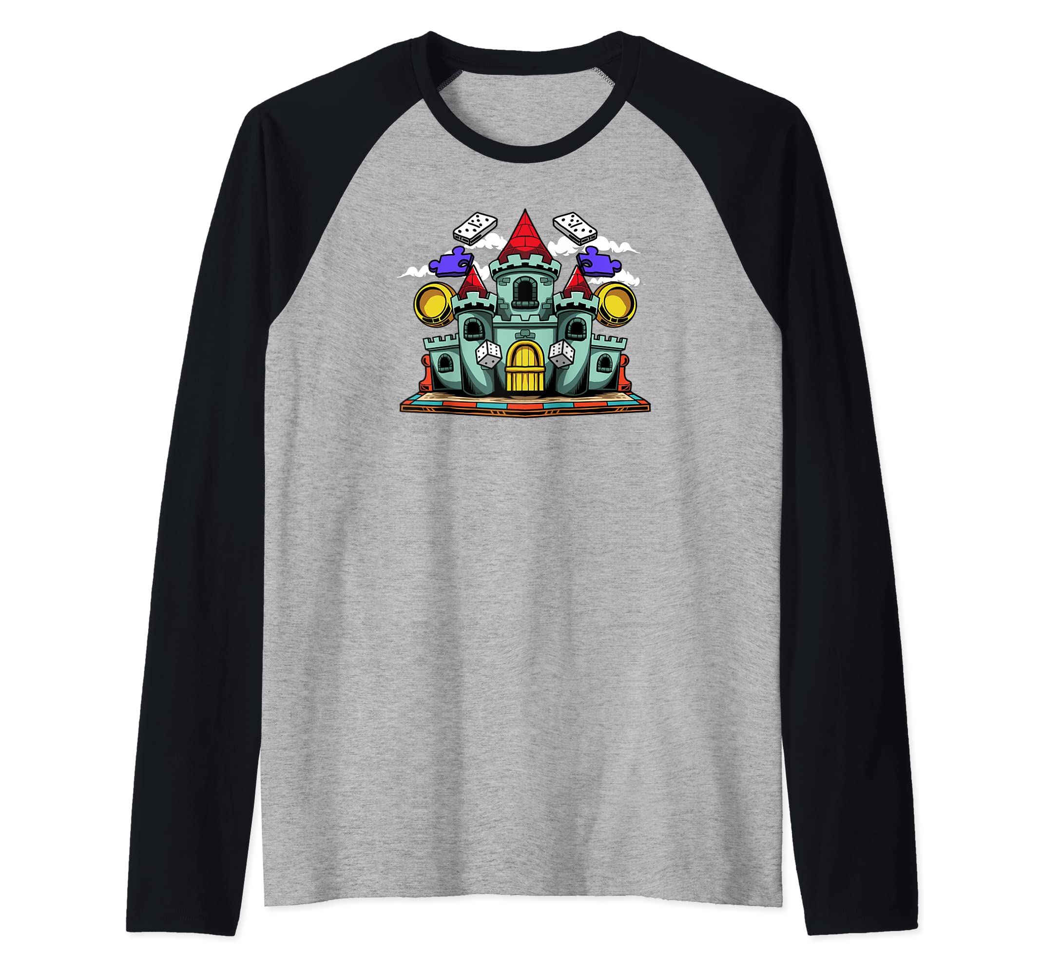 Funny Boardgame - Strategy Nerd Fan Board Games Raglan Baseball Tee
