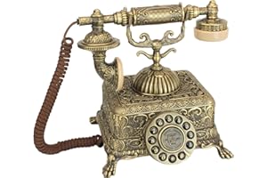 Antique Phone - Grand Emperor 1933 Rotary Telephone - Corded Retro Phone - Vintage Decorative Telephones