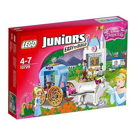 LEGO Juniors 10729 - Cinderellas Märchenkutsche, Spielzeug für vier Jährige