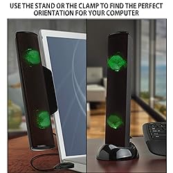 GOgroove SonaVERSE LED Speaker for Laptop Computer