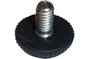 NICKHOUSE 5/16-18 Thread with Approximately 5/8" Stainless Steel Threaded Stud Adjustable Glide to Protect Furniture Legs and Surface (16 pcs Pack)