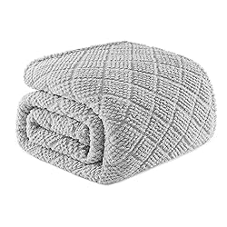Whale Flotilla Fuzzy Fleece King Size Blanket for