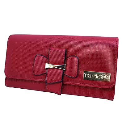 TIED RIBBONS Womens Leatherette Wallet/Clutch (Multicolour)