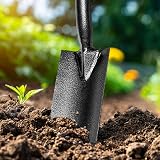 Srendi 2 Pieces Carbon Steel Garden Tool Set Fork and Spade Heavy Duty view 8