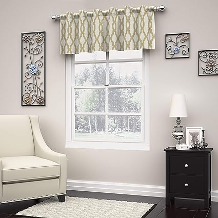 Eclipse Dixon Curtain Valance, Cafe