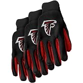 FOCO NFL Colored Palm Utility Work Gloves