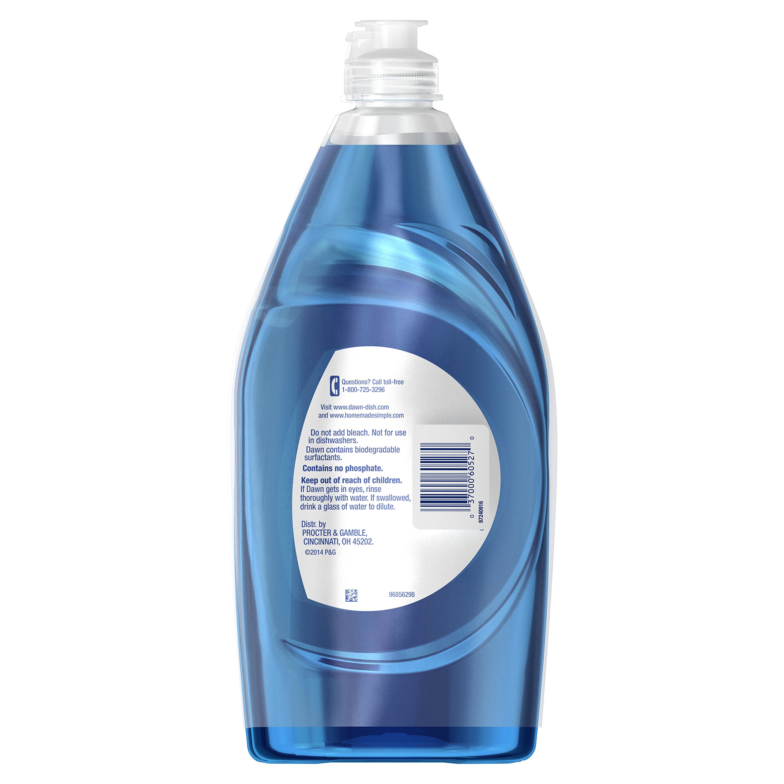 Dawn Ultra Dishwashing Liquid Dish Soap Original Scent, Two 21.6 oz