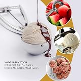 Bixel Small Ice Cream Scoop with Trigger 4cm 304 Stainless Steel view 6