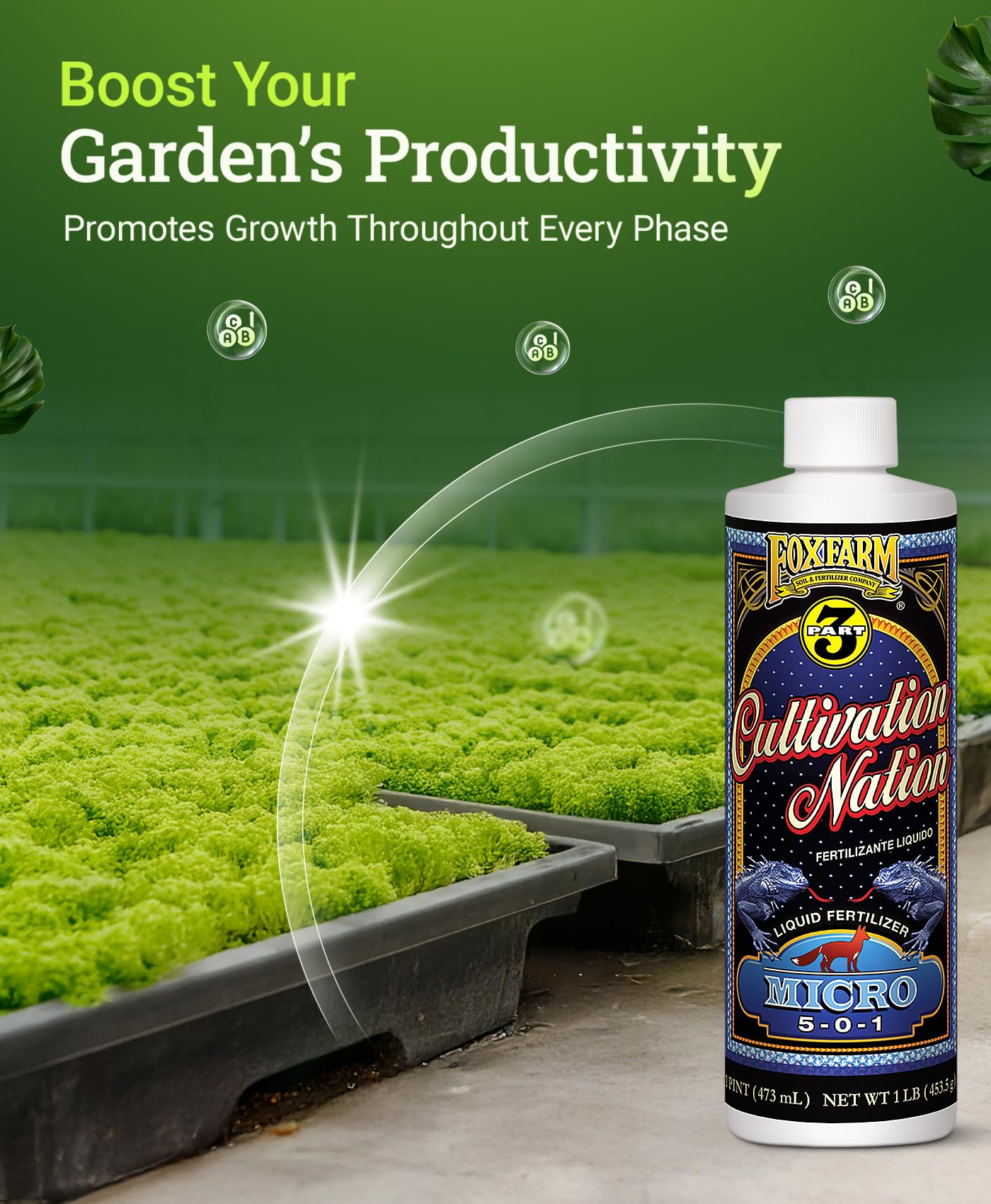 Mua FoxFarm Cultivation Nation Micro Liquid Fertilizer - Micronutrients