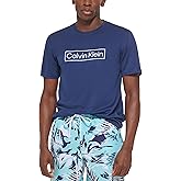 Calvin Klein Mens Light Weight Quick Dry Short Sleeve 40+ UPF Protection