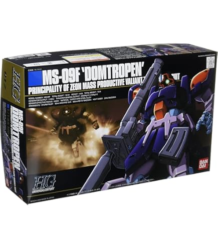 Amazon.com: Gundam MS-09R-2 Rick Dom II HGUC 1/144 Scale : Arts