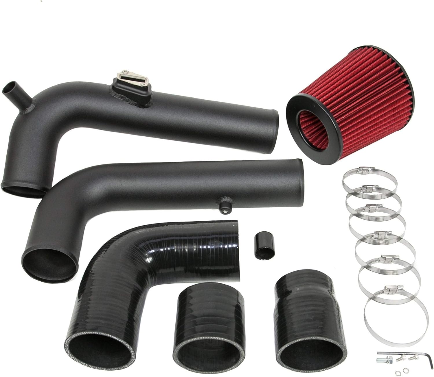 Ramair Filters CFK101BK Full High Flow, Air Filter Induction Kit2.0