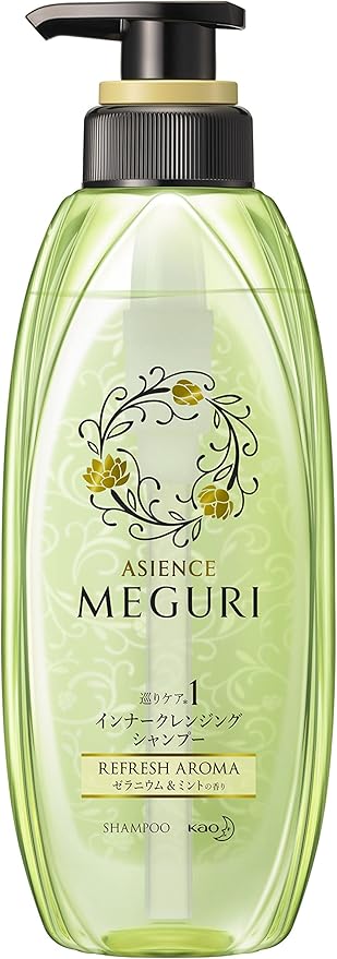 Amazon アジエンス Meguri シャンプーポンプ Refresh 300ml アジエンスmeguri ビューティー 通販