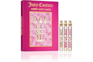Juicy Couture, 3 Piece Fragrance Set Viva La Juicy Eau De Parfum, Women's Perfume Set Includes Three Coffret Mini Perfumes - Fruity & Sweet Travel Coffret Perfume for Women