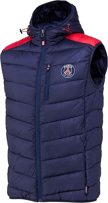 Doudoune sans manche psg homme Clearance