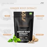 ALPHA01 Organic Ginger Extract 7500MG 25MG Gingerols 90 Vegan Capsules view 2