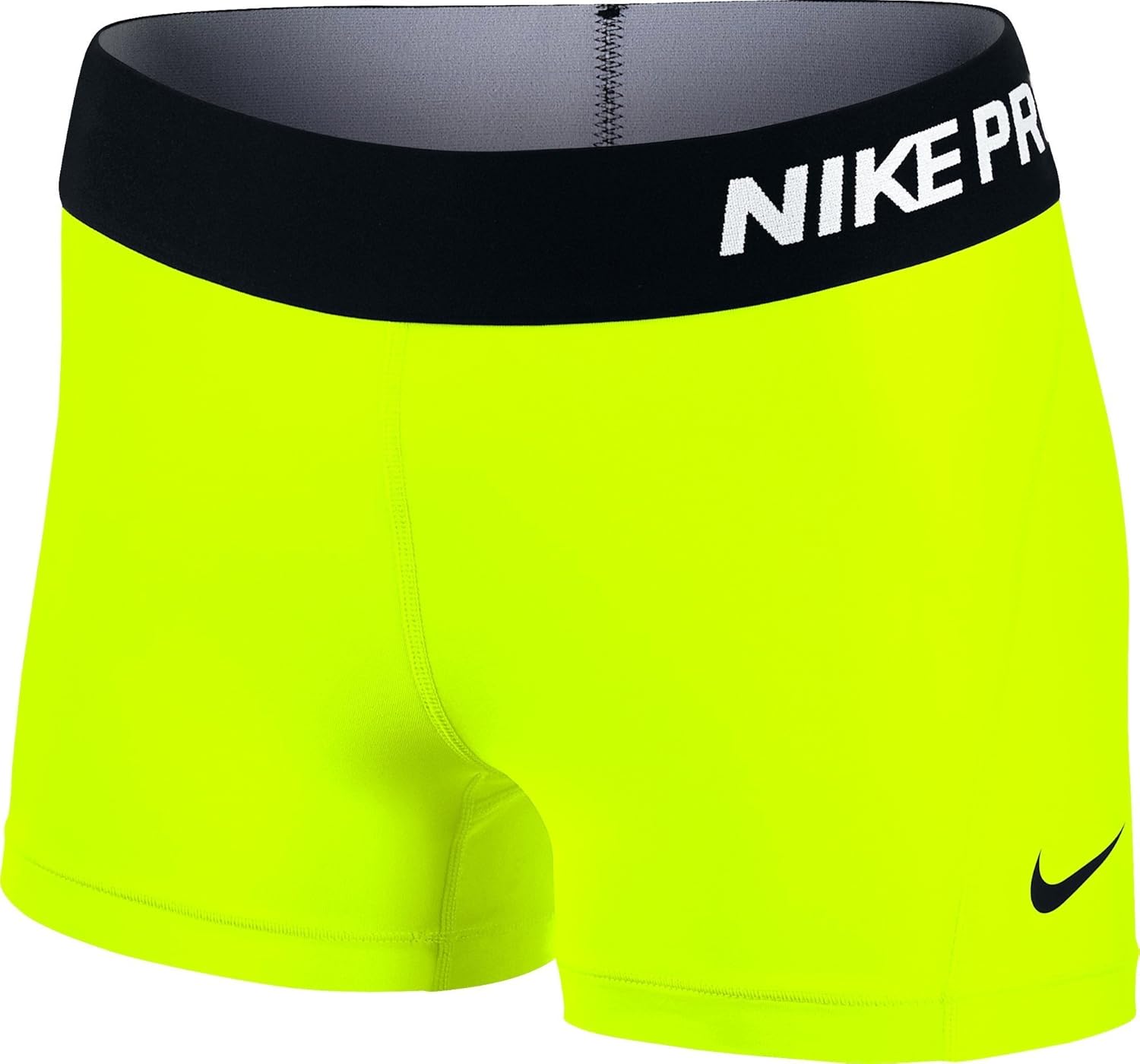 yellow nike spandex