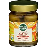 Whole Foods Market, Organic Garlic Stuffed Olives, 4.23 oz