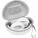 Hard Headphone Case for Beats Solo 4, Studio Pro, Solo 3, Studio 3, Solo 2,Over Ear Headphone Carrying Case with Storage Cable Bag Strap for Travel