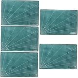 LALAFINA 5pcs Cutting Mat Self- Healing Rotary Mat Rotary Cutter and Mat Rotary Cutting Paper Cutting Board Quilting Cutting 