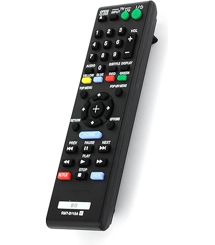 Amazon.com: Universal Replacement Remote Control for Sony BDP