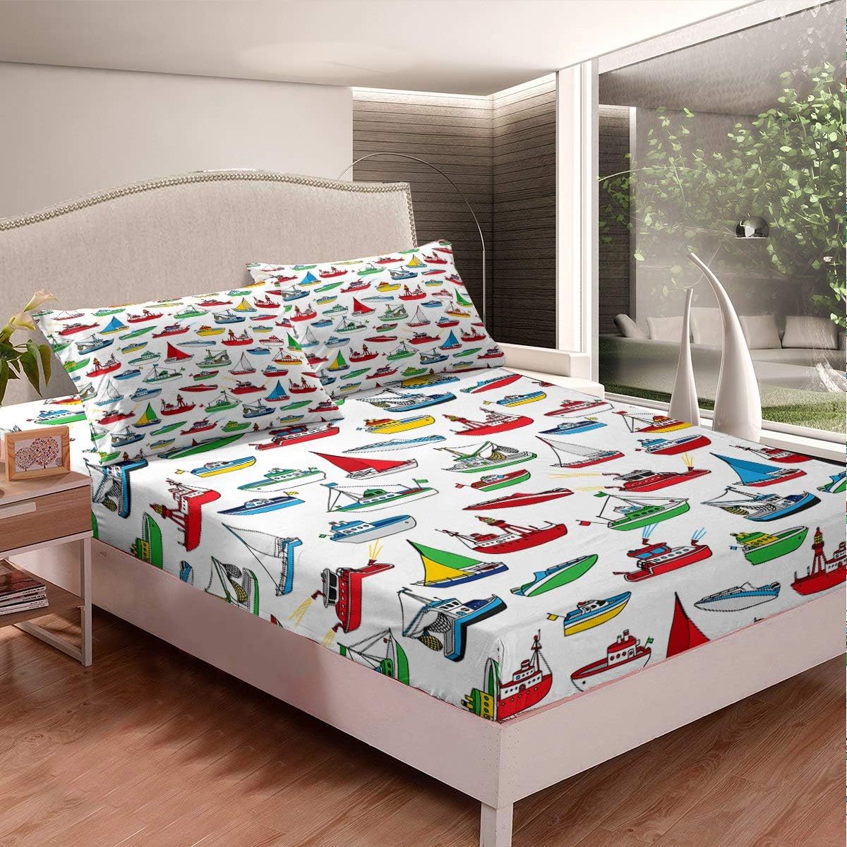 boat kids bed