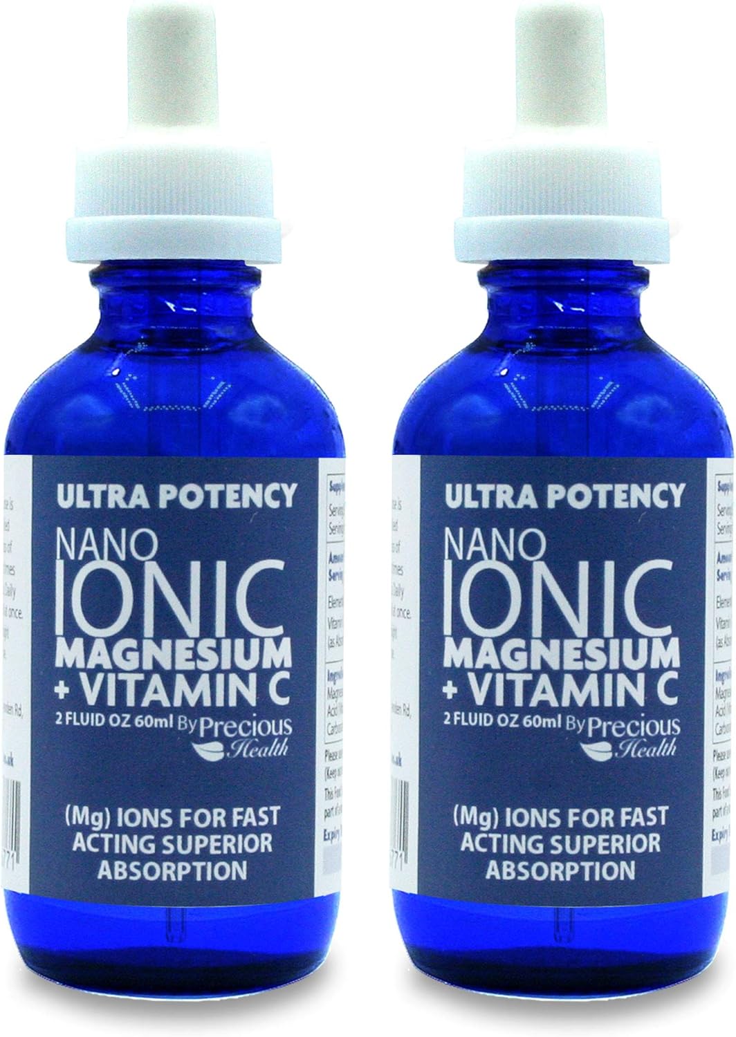 Ultra Potent HighStrength Nano Ionic Liquid Magnesium 60ml with