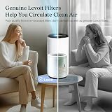 Levoit Core 400S-RF Replacement Filter HEPA Activated Carbon Pre Filter White view 2