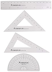 STAEDTLER Math Set - 4 pc Geometry Kit for Students