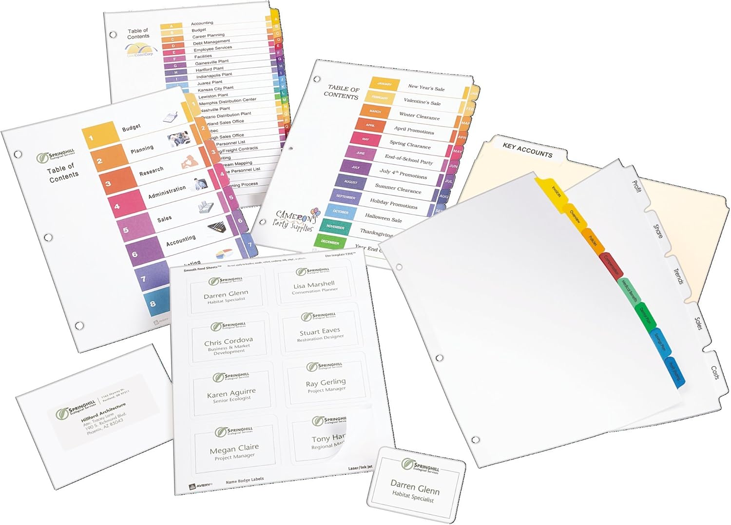 AVERY White EcoFriendly Shipping Labels, 2 x 4 Inches, Box of 1000 (48163): Office Products