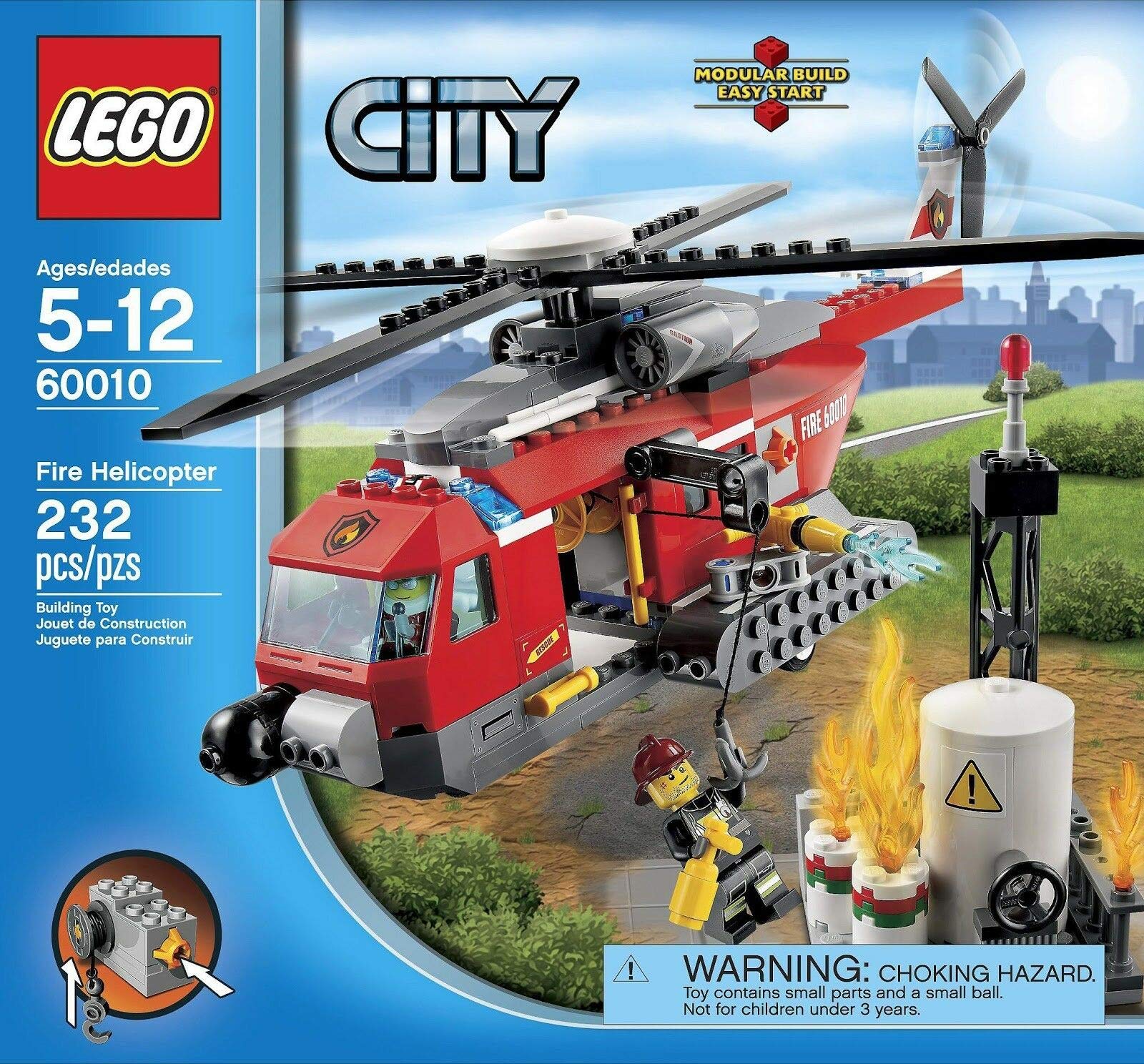LEGO City 60010 Helicóptero de Bomberos