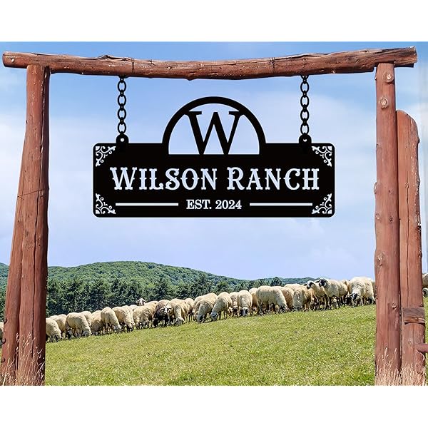 Personalized Signs For Your Ranch
