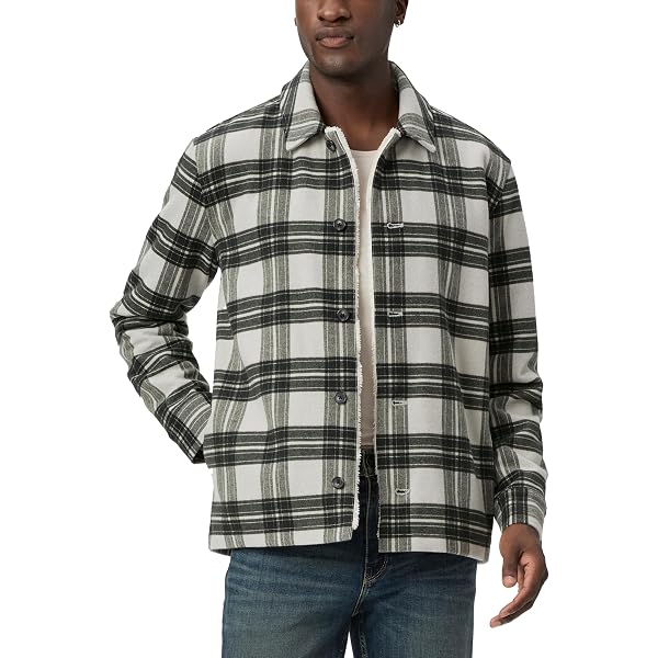 Chemise Homme PAIGE - Flanelle à Carreaux Red Dawn, Taille S, Manches Longues - Neuf Avec étiquettes