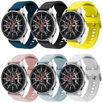 Yayuu Compatible para 22mm Correa de Reloj Galaxy Watch 46mm/Gear ...