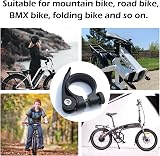 YHT Aluminum Alloy Seatpost Clamp Quick Release 31.8mm Black view 6