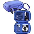 WERJIA Hard EVA Travel Case for Kodak PIXPRO Friendly Zoom FZ55/FZ45/FZ53/ FZ43 Digital Camera (blue)