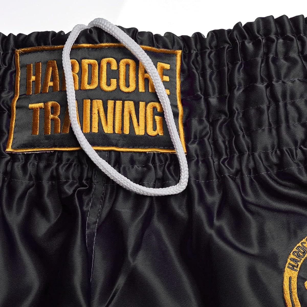 Hardcore Training Classic Muay Thai Shorts Black White Red Camo Blue Kick Boxing MMA Combat Sport Sparring Trunks : Clothing