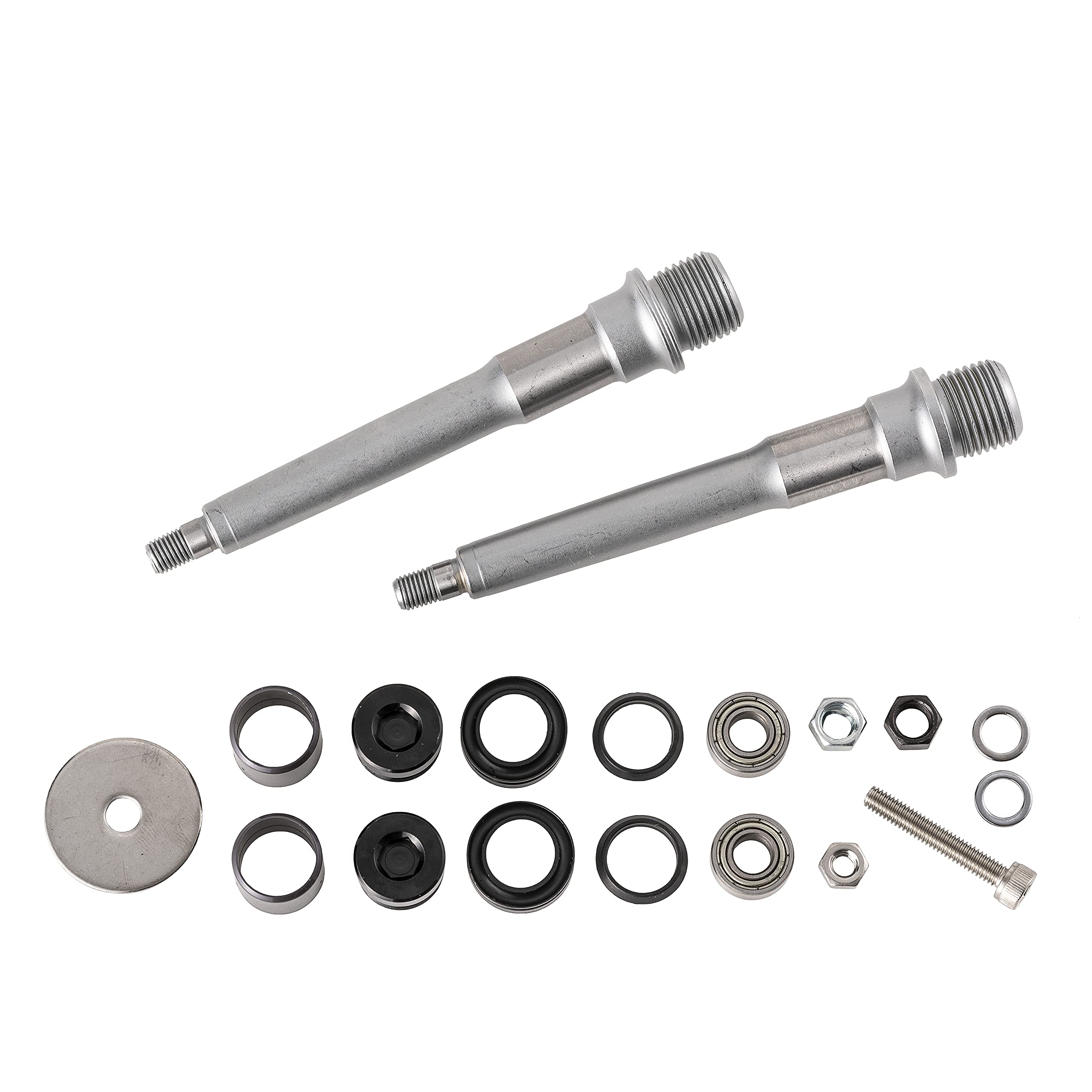 Funn Mamba S axle kit, 2 axles with refreshment parts, for both double sided and single-sided