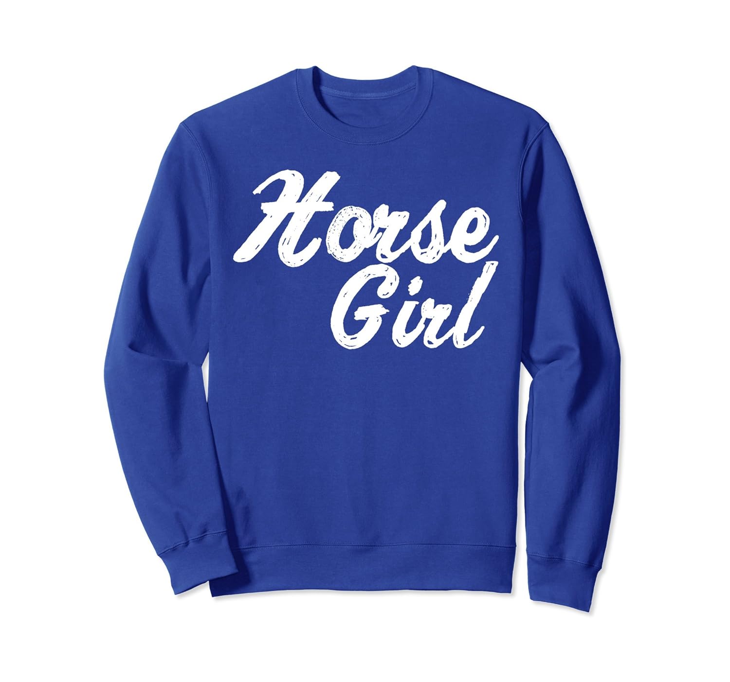 Horse Girl Sweatshirt Riding Racing Equestrian Best Top Gift-Rose