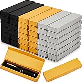 Teling 36 Pcs Pen Gift Box Empty Ballpoint Pen Box with Cushion Jewelry Presentation Display Case for Office Supplies Birthday Souvenir Business Christmas Gift(Flip Top Style)