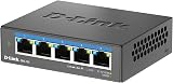 D-Link DMS-105 5-Port 2.5G Unmanaged Desktop Switch UK Plug view 2
