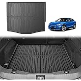 BestEvMod Vehicle Mat Cargo Liner Trunk Compatible with Mach-E 2026 2025 2024 2023 2022 2021Accessories All Weather Protection Heavy Duty Waterproof Easy to Clean Cargo Mat(Upgraded Trunk Liner)