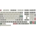KOKOYAKA Dye Sublimation Keycaps | Cherry Profile for Custom Merchanical Keyboard | 139 Keys (9009)