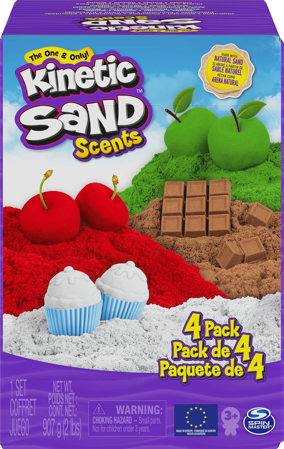 Amazon.com: Kinetic Sand Scents, 32oz 4 