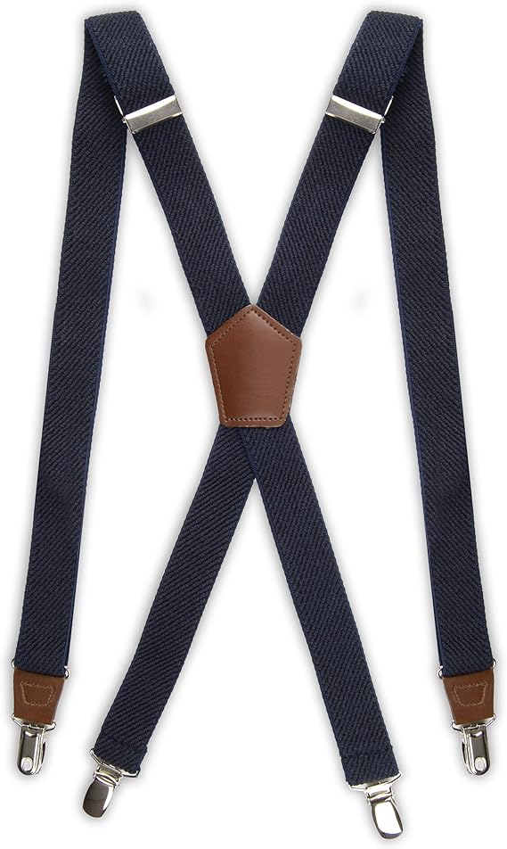 Dockers Men's Solid XBack Suspender at Amazon Men’s Clothing store