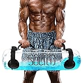 Water Weights Aqua Bag, Workout Sandbag Alternative Strength Training Sand Bag Portable Stability Fitness Equipment – Ultimate Core and Balance Training for Home Gym – 33 LBS