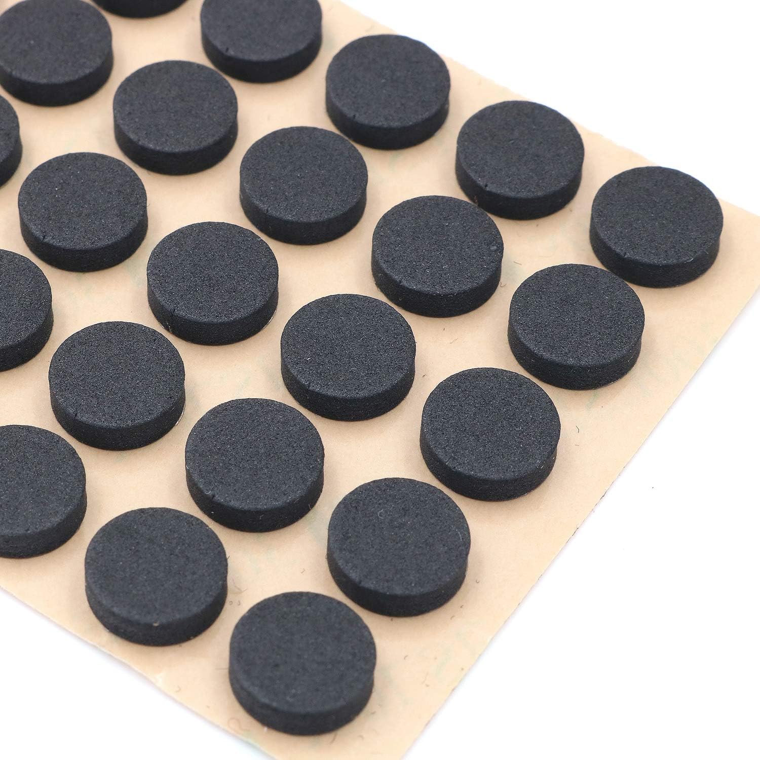 Furniture EVA Foam Pads 3 8 10mm Diameter Round 3M Self Adhesive 